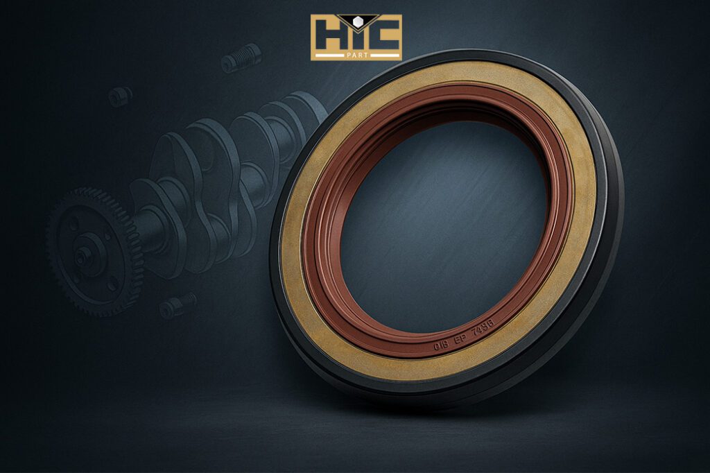 کاسه نمد میل لنگ پژو 206