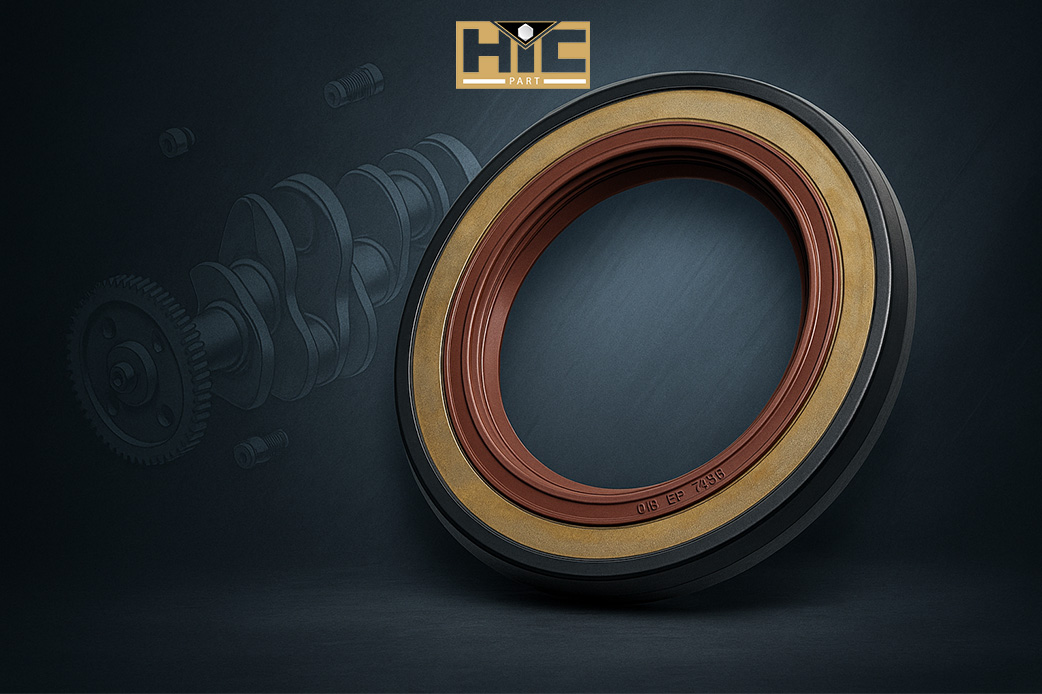 کاسه نمد میل لنگ پژو 206